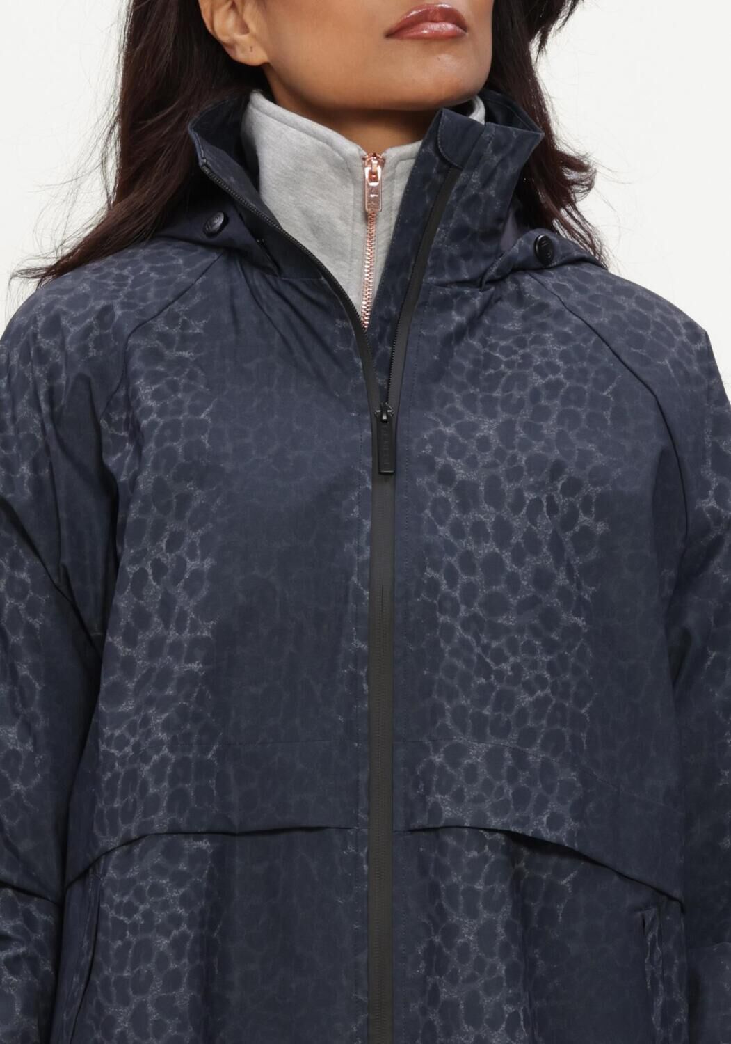 Grijze DEBLON SPORTS Jack ROMY RAINCOAT - large