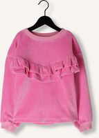 Roze Sproet & Sprout Sweater VELVET SWEATSHIRT RUFFLE Roze Sproet & Sprout Sweater VELVET SWEATSHIRT RUFFLE - medium