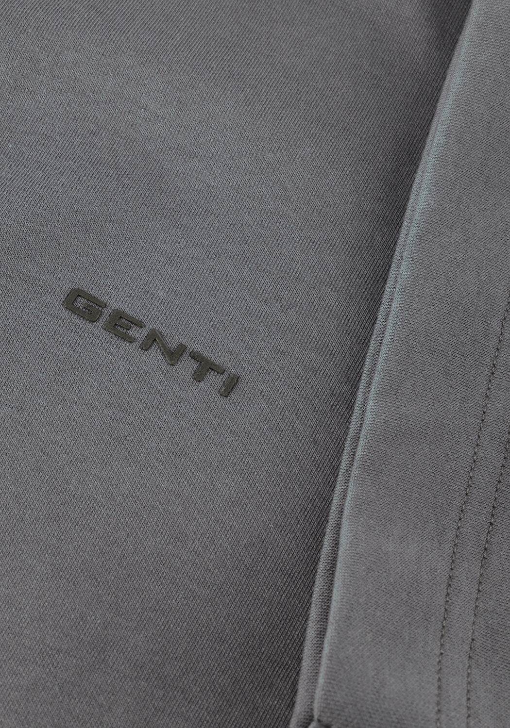 GENTI Polo T-SHIRT SS 1227 Gris fonc&eacute; - large