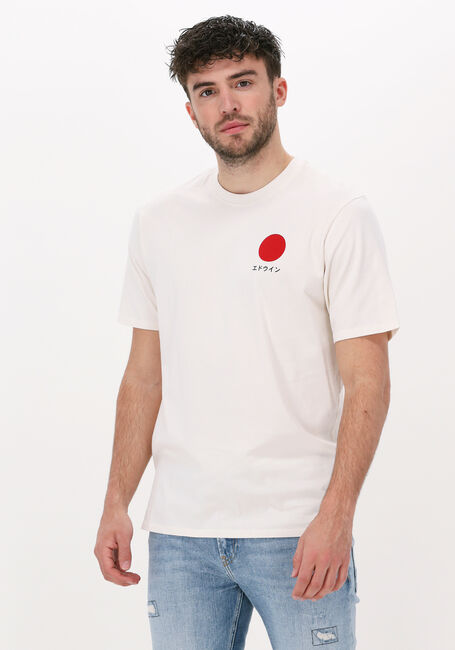 EDWIN T-shirt JAPANESE SUN TS Blanc - large