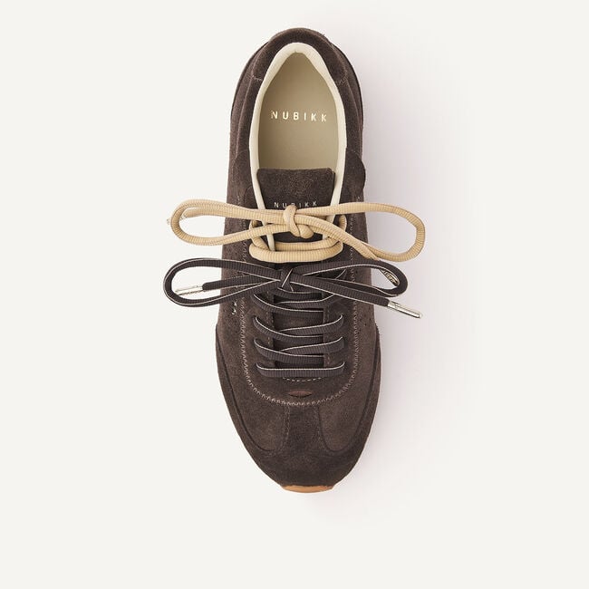 Grijze NUBIKK Sneakers BILLY LOU II - large
