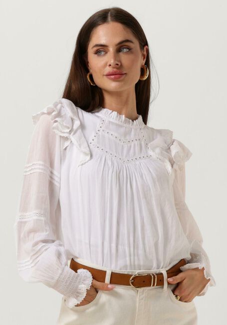 NEO NOIR Blouse SIMKIE S VOILE BLOUSE en blanc - large