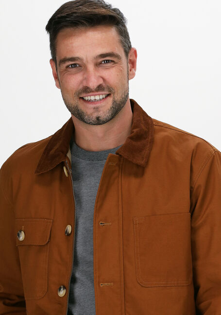 SELECTED HOMME Jack SLHSUST. ICONICS CHORE JKT W en marron - large