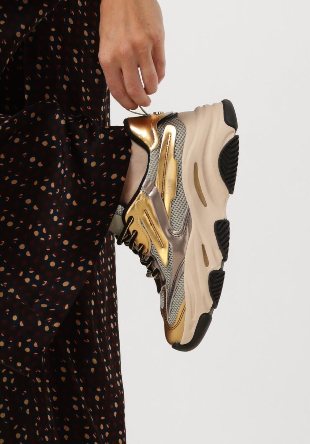 STEVE MADDEN Baskets basses POSSESSION en or - large