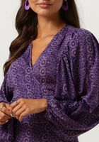 SISSEL EDELBO Robe maxi ZELDA WRAP DRESS en violet - medium