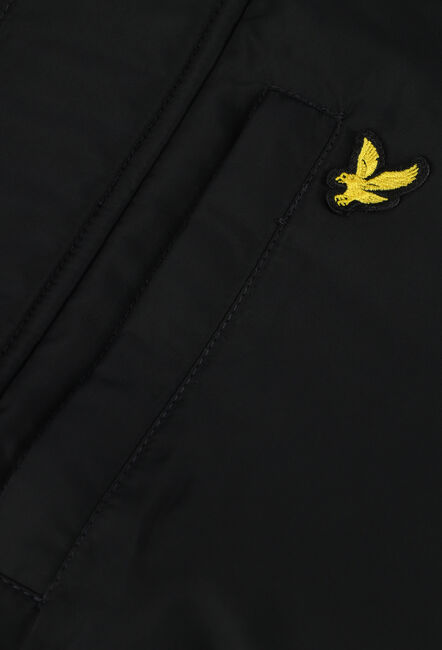 LYLE & SCOTT Parkas FLEECE LINED PADDED COAT en noir - large