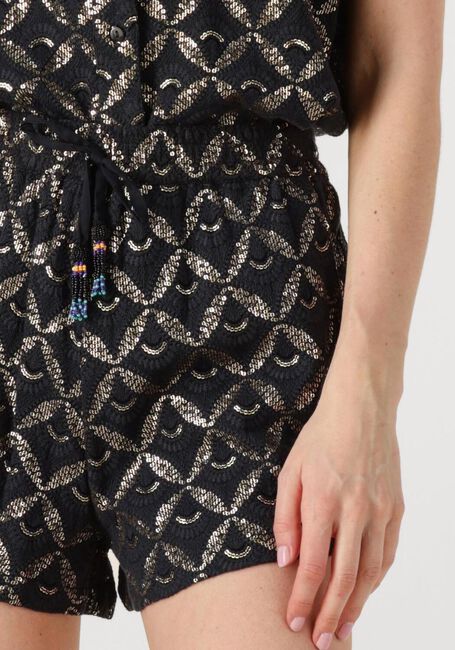 WILD Pantalon courte CELINE en noir - large