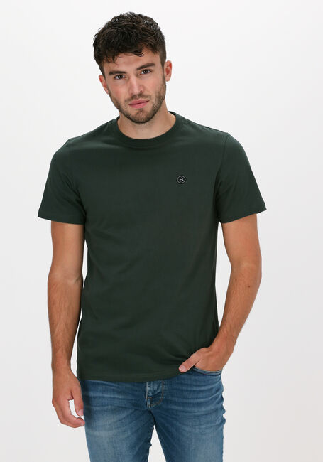 Donkergroene ANERKJENDT T-shirt AKROD NOOS TEE - large