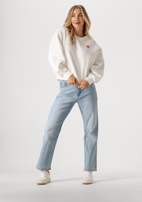 BY-BAR Pull BIBI DICTIONARY BIG SWEATER en blanc - large