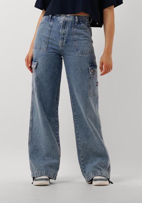TOMMY JEANS Wide jeans CLAIRE HGH WD UTILITY CH4039 en bleu - large