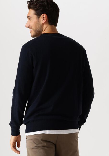LYLE & SCOTT Pull COTTON MERINO CREW NECK JUMPER Bleu foncé - large
