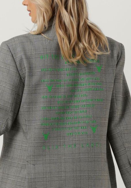 Zwarte ALIX THE LABEL Blazer WOVEN CHECK BLAZER - large