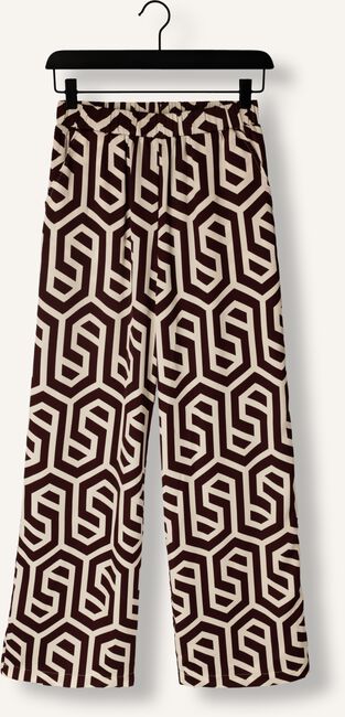 Bordeaux STUDIO AMAYA Wijde broek RYANNA Bordeaux STUDIO AMAYA Wijde broek RYANNA - large