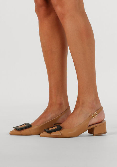 NOTRE-V Slingbacks 3341 en camel - large