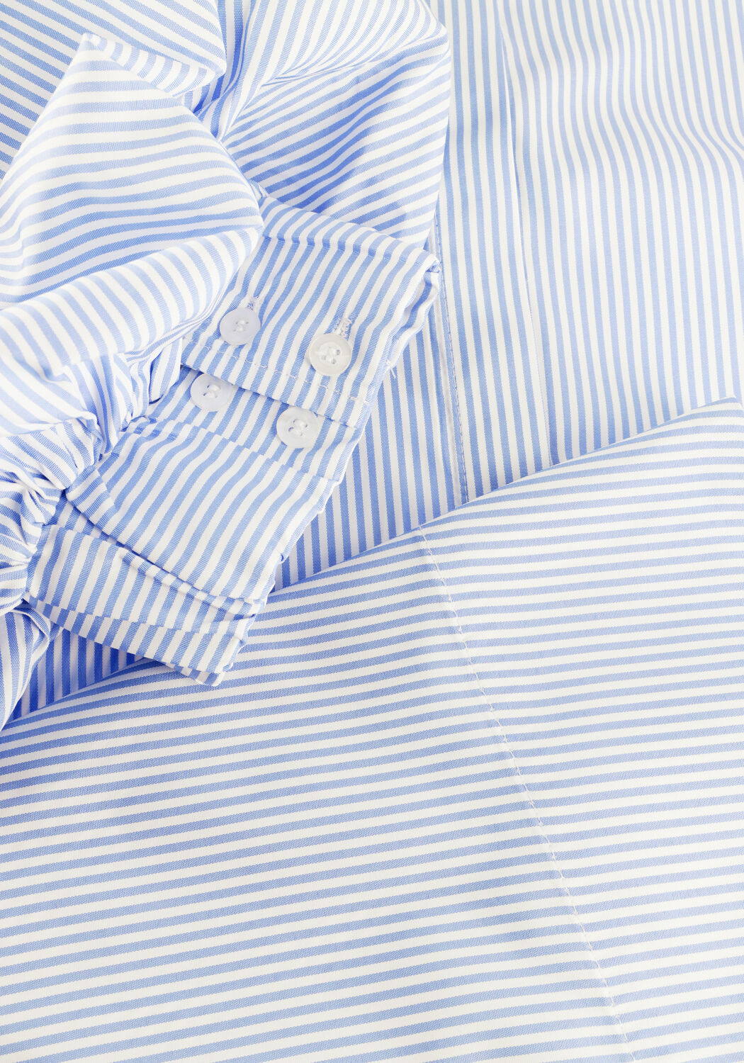 Lichtblauwe NOTRE-V Mini jurk NV-FINLEY - large