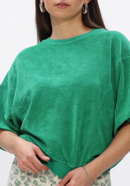 Groene BY-BAR T-shirt NUKI SLUB TOP - large