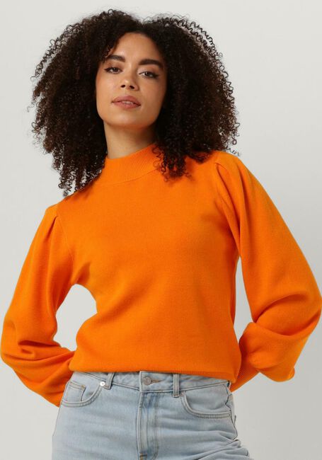 Y.A.S. Pull YASFONNY LS KNIT PULLOVER en orange - large