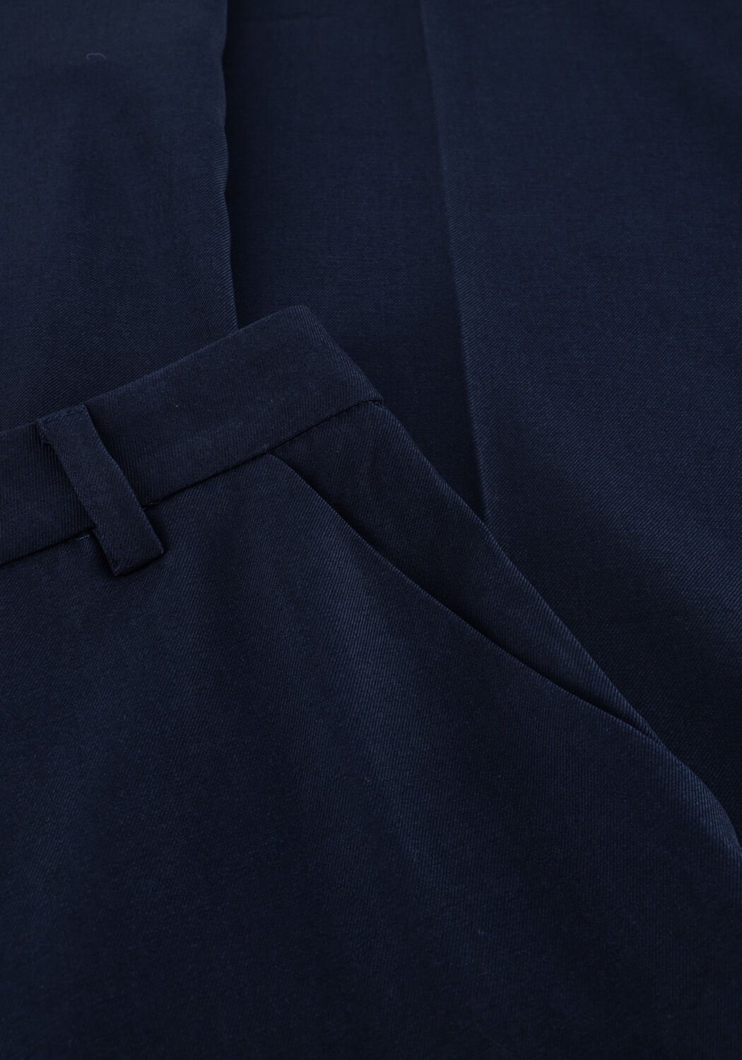 MINUS Pantalon LIVINA STRAIGHT LEG PANT Bleu fonc&eacute; - large