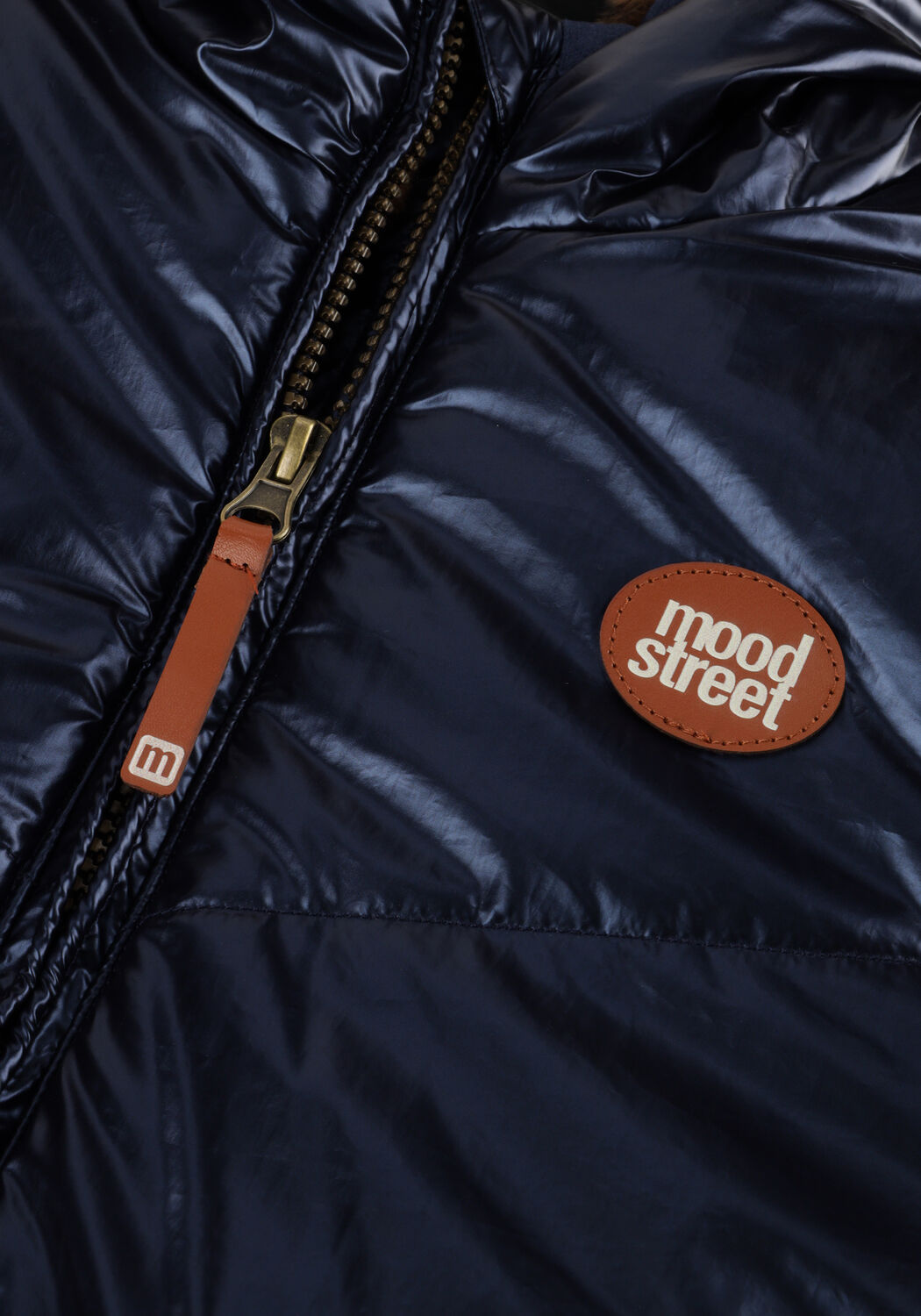 Donkerblauwe MOODSTREET Gewatteerde jas JAIRA - large