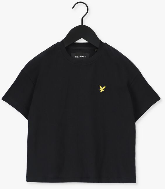 LYLE & SCOTT T-shirt CROPPED T-SHIRT en noir - large