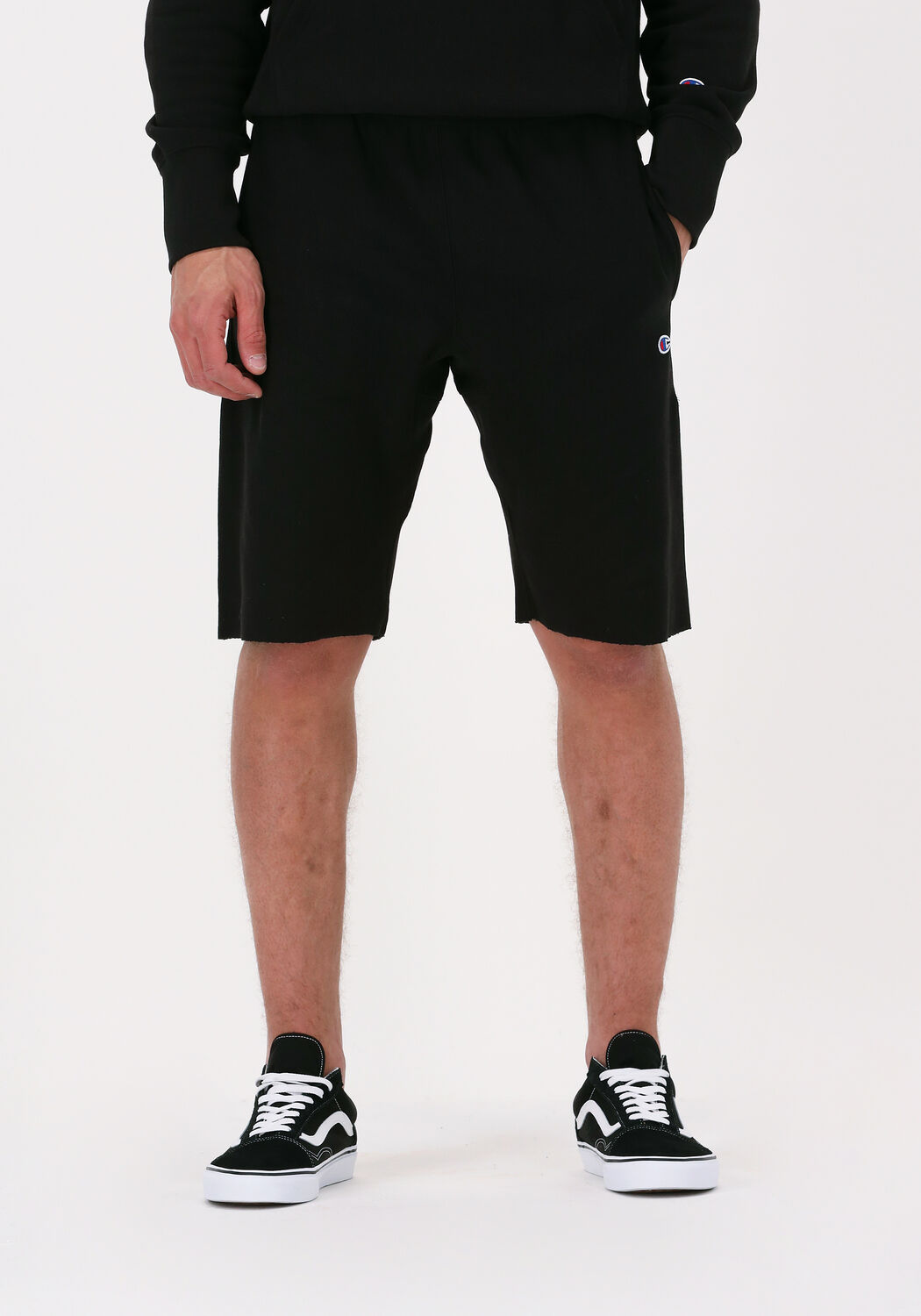 Zwarte CHAMPION Korte broek BERMUDA Omoda