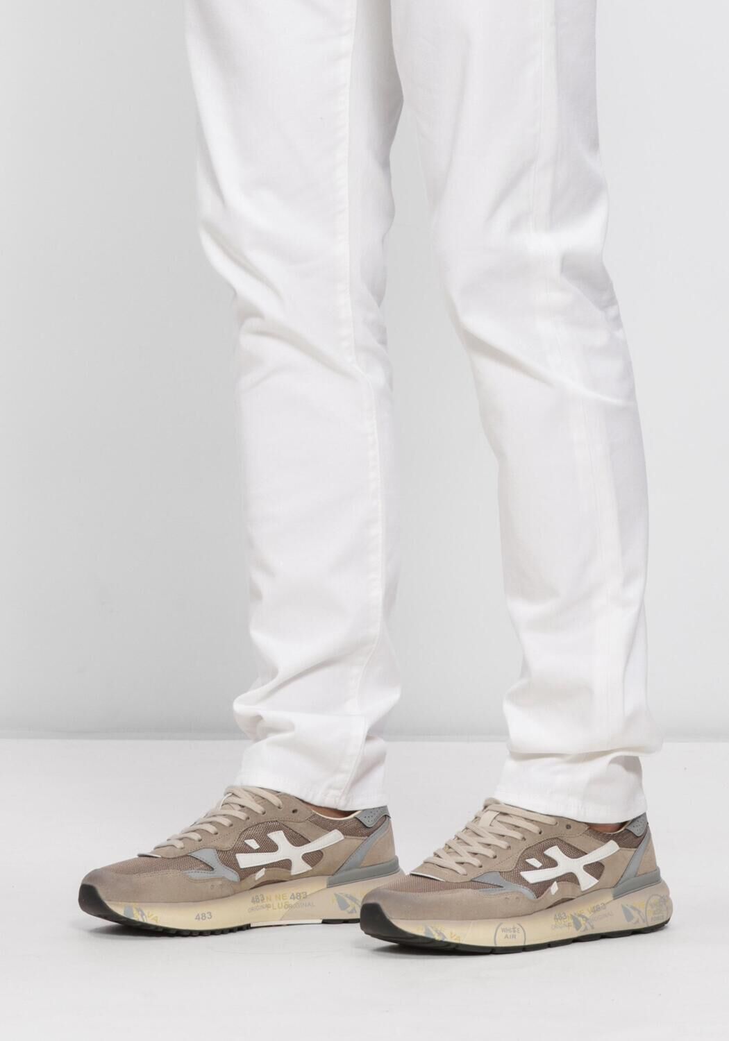 Taupe PREMIATA Sneakers MICK - large