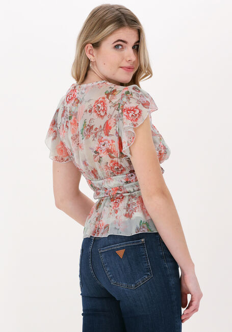 GUESS Haut SS JOANDRA TOP en vert - large