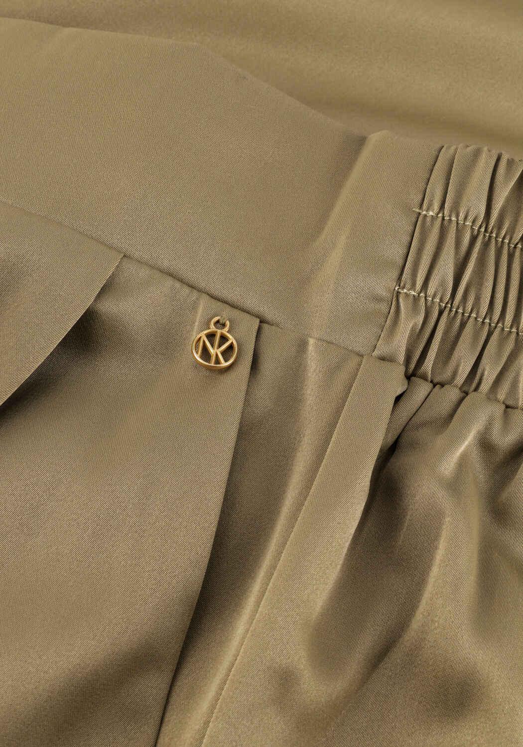 NUKUS Pantalon large JUNA PANTS Kaki - large