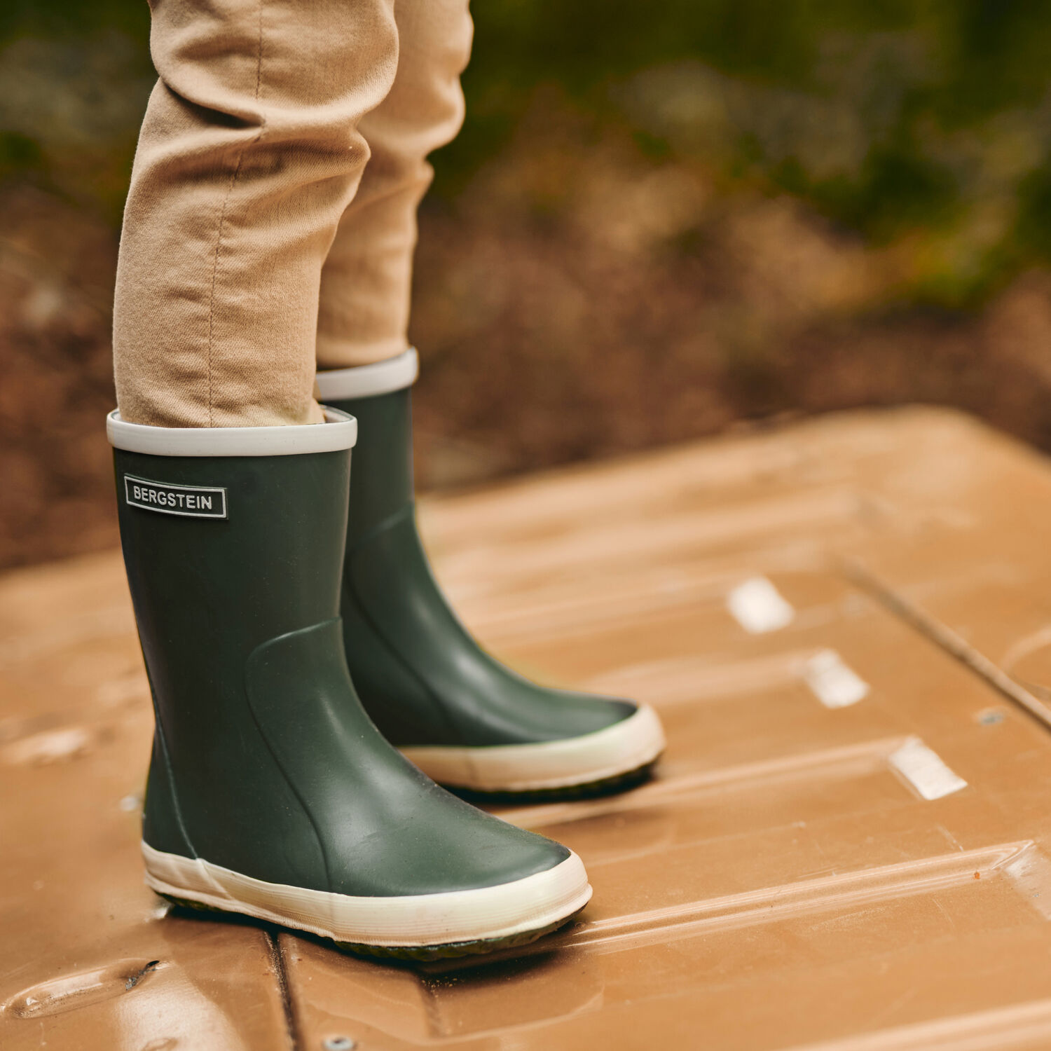 Groene BERGSTEIN  RAINBOOT - medium