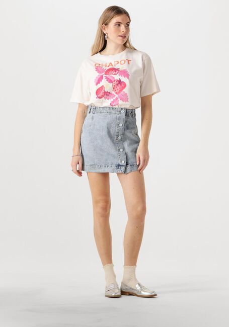 FABIENNE CHAPOT Mini-jupe CARI DENIM SKIRT Bleu clair - large