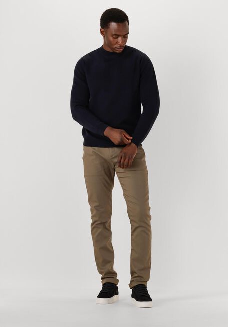 DSTREZZED Pull ARCHER MOCKNEK Bleu foncé - large