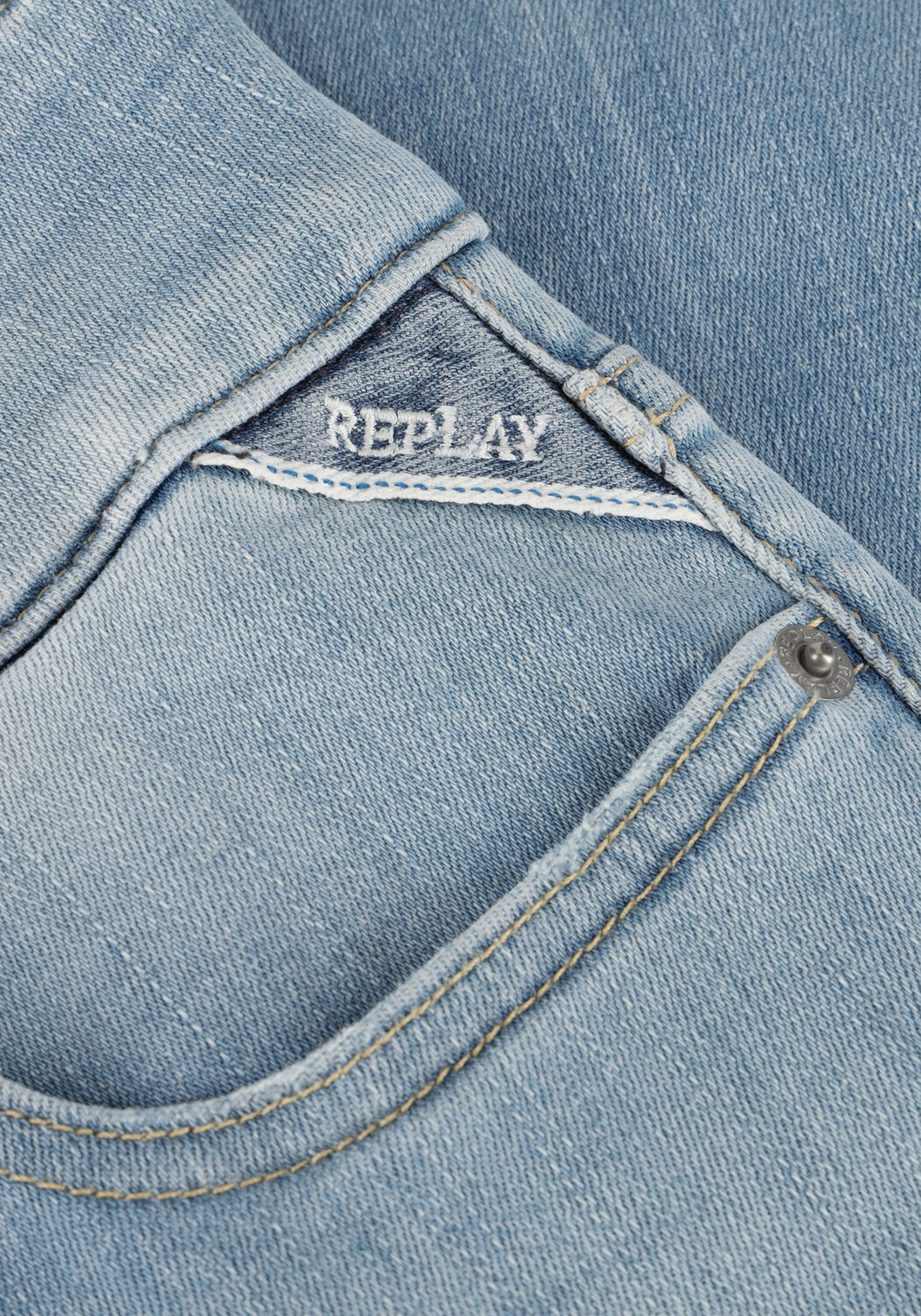 REPLAY Flared jeans NEWLUZ FLARE PANTS Bleu clair - large