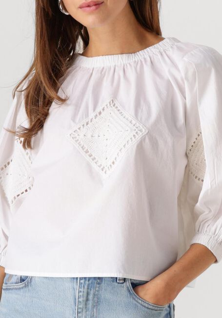 Witte BY-BAR  IVA BLOUSE - large