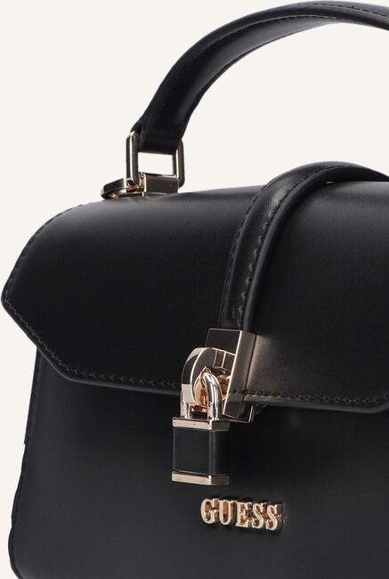 Zwarte GUESS Handtas QUEENSLAND TOP HANDLE FLAP Zwarte GUESS Handtas QUEENSLAND TOP HANDLE FLAP - large
