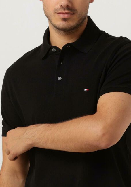 TOMMY HILFIGER Polo CORE 1985 SLIM POLO en noir - large