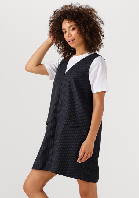 Donkerblauwe ENVII Mini jurk ENWOOD POCKET DRESS 7269 - large