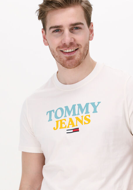 TOMMY JEANS T-shirt TJM ENTRY GRAPHIC TEE en blanc - large