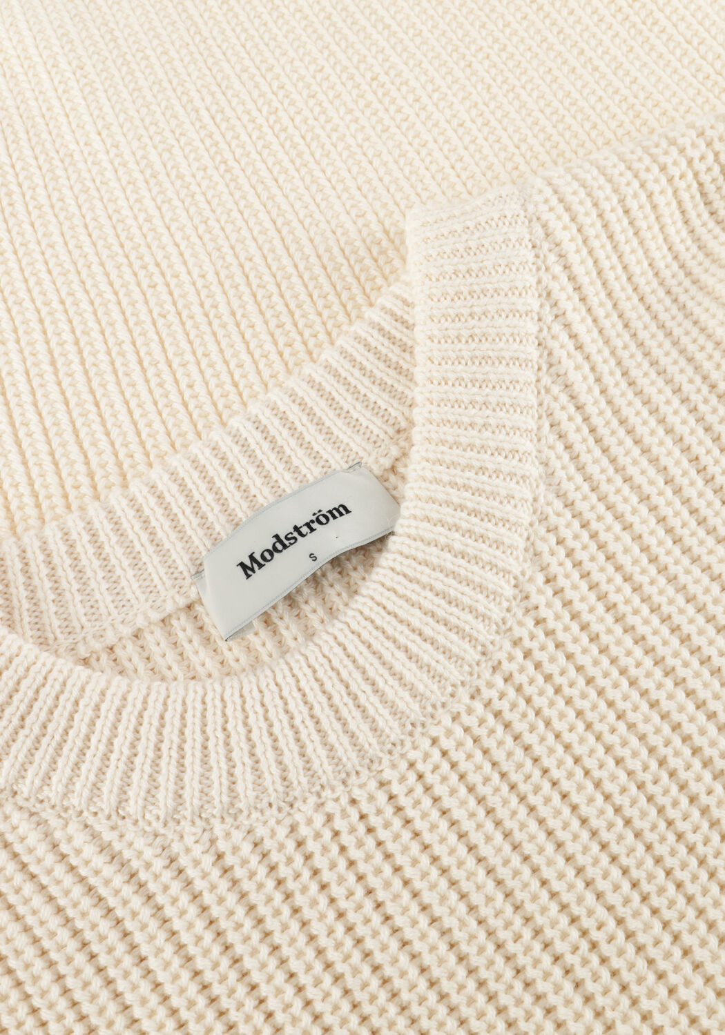 Creme MODSTR&Ouml;M Trui ROSEMD O-NECK - large