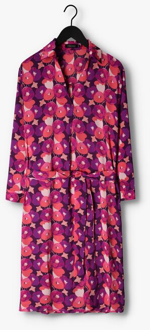 Paarse YDENCE Midi jurk DRESS KINDRA - large