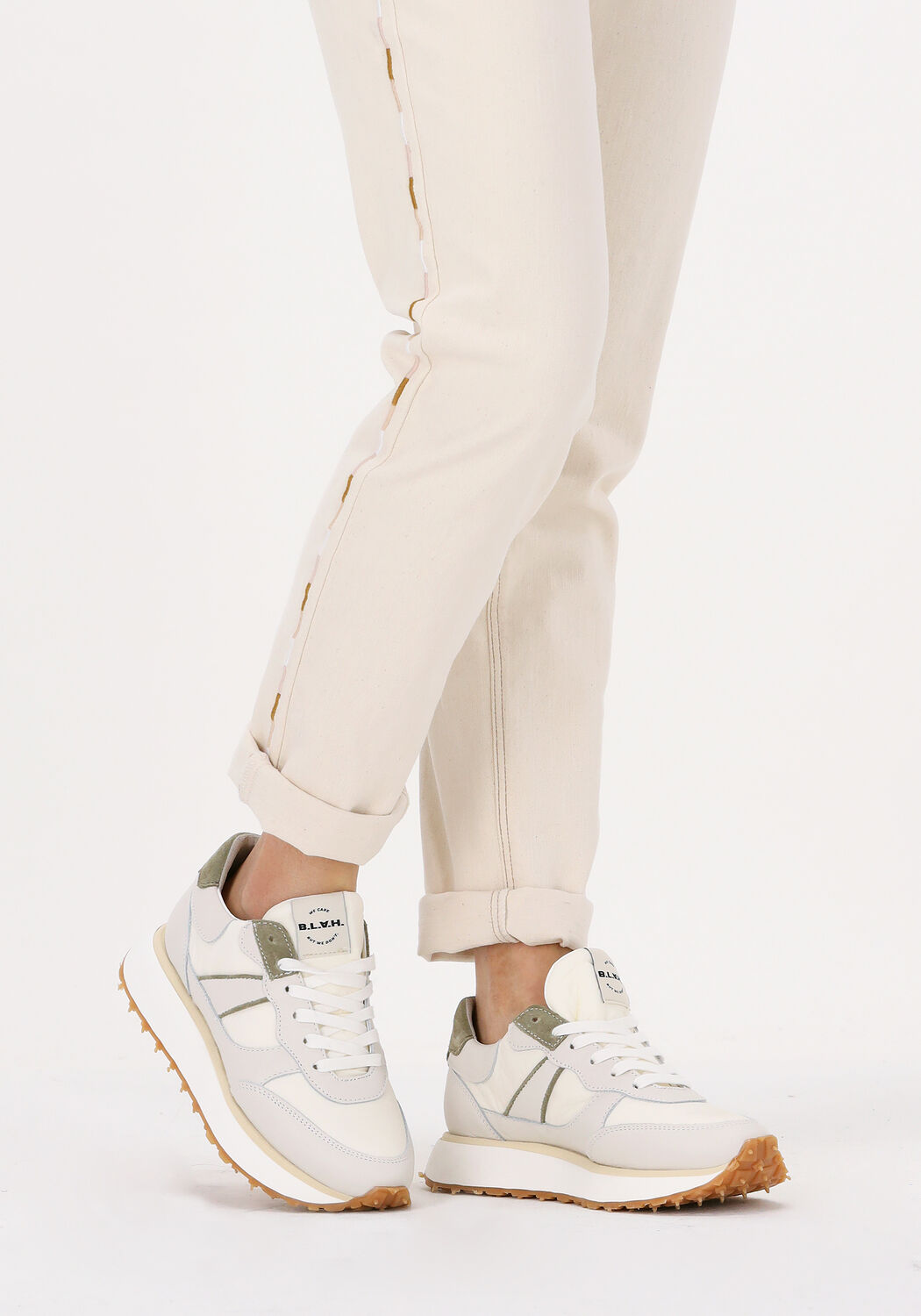 Witte B.L.A.H. Sneakers LUISA - large