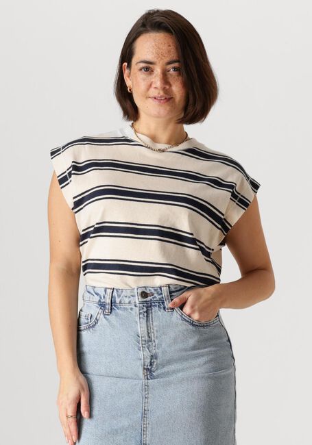 BY-BAR T-shirt MASON STRIPE TOP en bleu - large