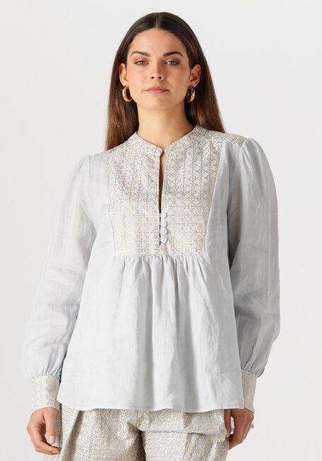 GREEK ARCHAIC KORI 440645 Blouses Bleu clair - large
