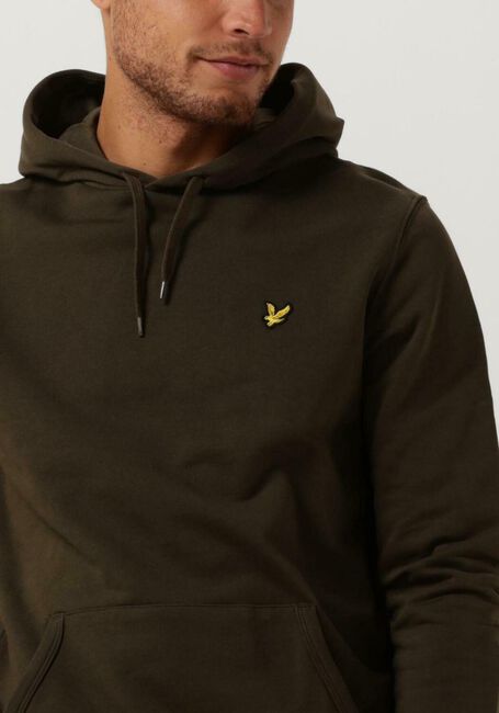 LYLE & SCOTT PULLOVER HOODIE Pulls & Gilets en vert - large