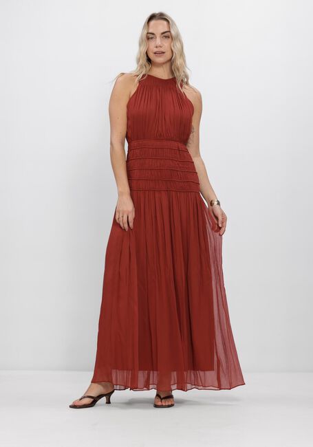 TWINSET MILANO Robe maxi 261TT2041 en marron - large