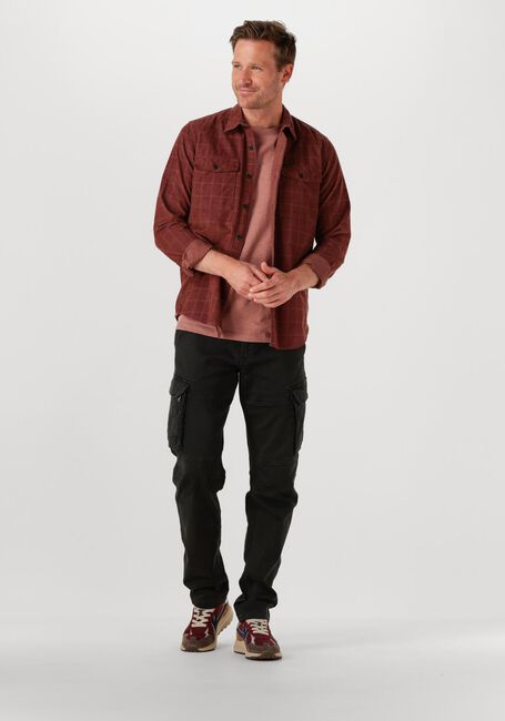 PME LEGEND Chemise décontracté CORDUROY SHAVED SQUARE/CASUAL 2 Bordeaux - large