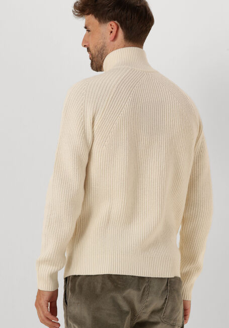 FORÉT Gilet DELTA WOOL ZIP KNIT Écru - large