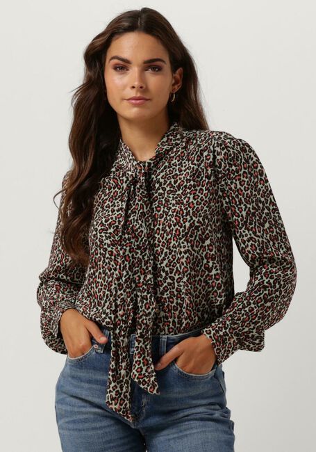 SCOTCH & SODA SHIRT WITH TIE NECKDA Blouses en vert - large