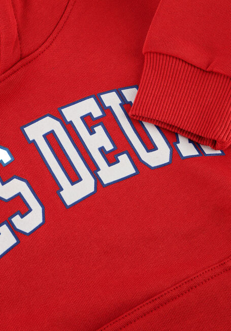 LES DEUX Pull AIDAN HOODIE KIDS en rouge - large