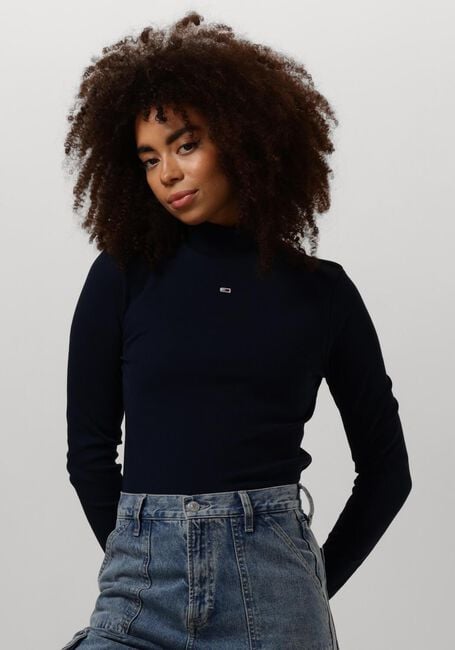 TOMMY JEANS Col roulé TJW ESSENTIAL MOCK NECK en bleu - large