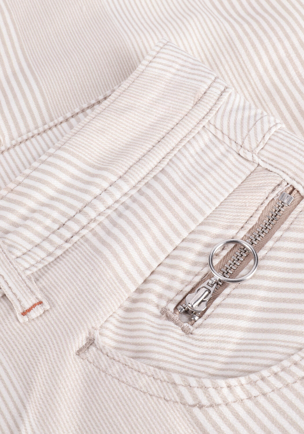 MOS MOSH Slim fit jeans NELLY FEATHER STRIPE PANTS Sable - large